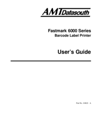 Para ver o documento Amt-datasouth 6000 Manual do Utilizador