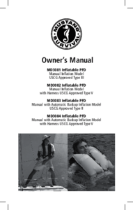 Para ver o documento Mustang-survival MD3082 Manual do Utilizador