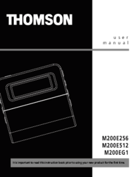 Para ver o documento Technicolor-thomson M200EG1 Manual do Utilizador