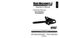 Para ver o documento Yard-machines MTD1840AVCC Manual do Utilizador