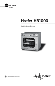 Para ver o documento Hoefer HB1000 Manual do Utilizador