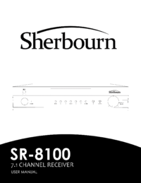 Para ver o documento Sherbourn Technologies SR-8100 Manual do Utilizador