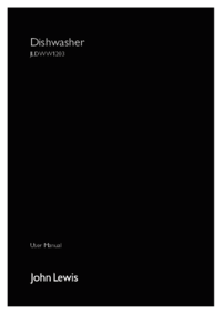 Para ver o documento John Lewis JLDWW1203 Manual do Utilizador