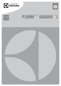 Para ver o documento Electrolux GA55LIBR Manual do Utilizador