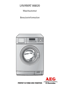 Para ver o documento Aeg-Electrolux L86820 Manual do Utilizador