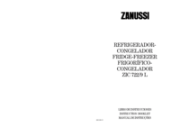 Para ver o documento Zanussi ZIC722/9L Manual do Utilizador