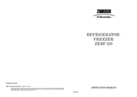 Para ver o documento Zanussi-Electrolux ZEBF310 Manual do Utilizador